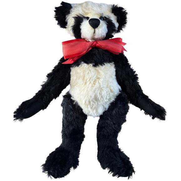 Lot 3 Mohair Teddy Bears Jointed Glass Eyes 20" 14" Zimmerman Lyons Palomba - Picture 5 of 7